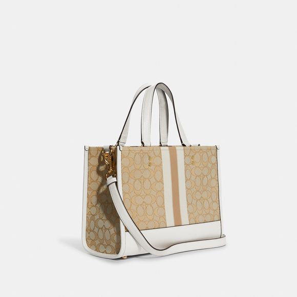 NWT Coach Outlet Dempsey Carryall In Signature Jacquard - Picture 5 of 5